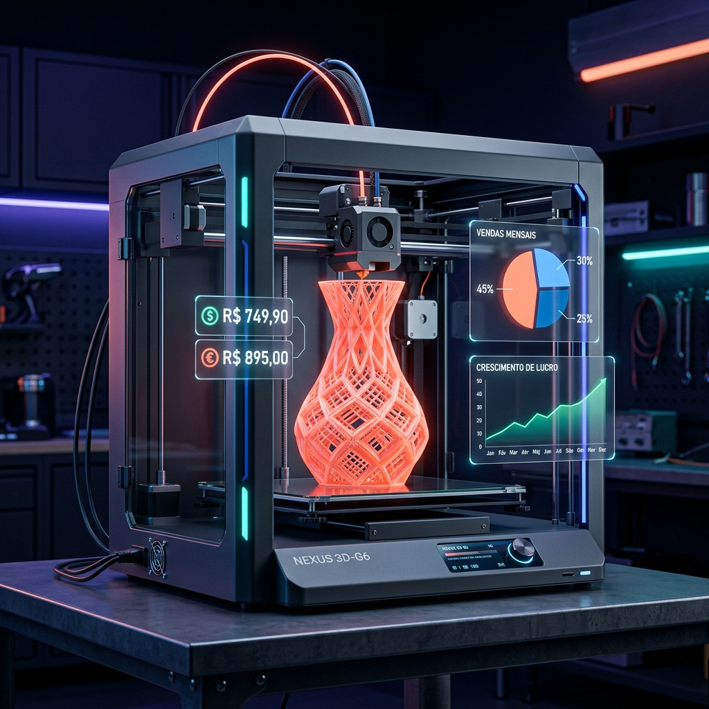 Ilustração 3D Custo 3D